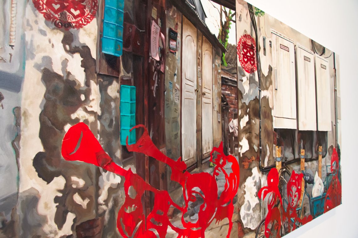 Hutong Wall - Detail 4